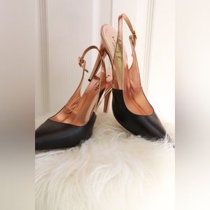 Kate Spade Colorblock Slingback Heels